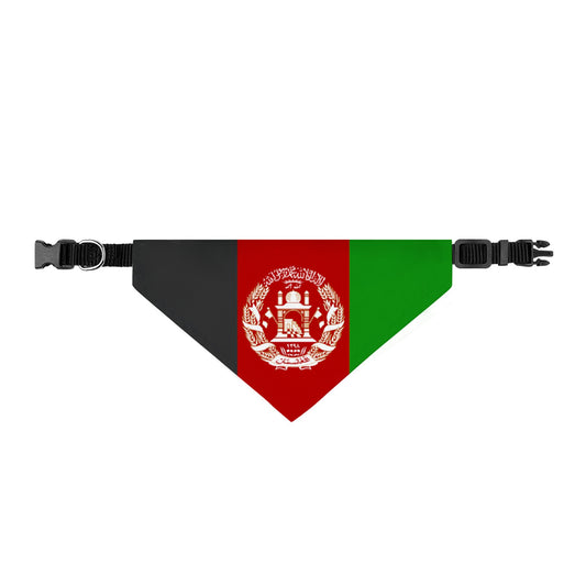 Afghanistan Flag Pet Bandana
