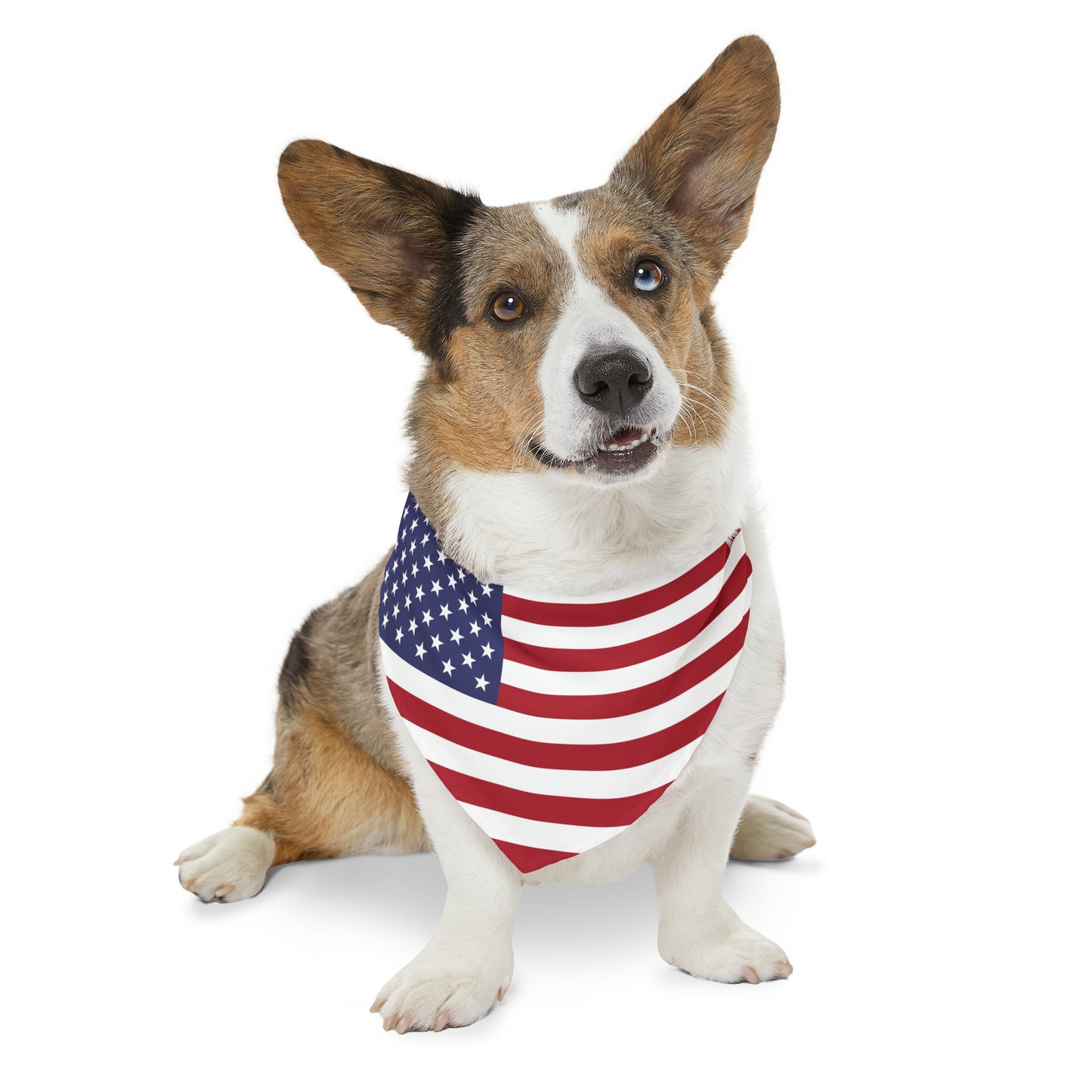 Adjustable pet bandana, bandana for dog, bandana for cat, new puppy gift, flag bandana for pets, bandana and collar combo, cute dog bandana