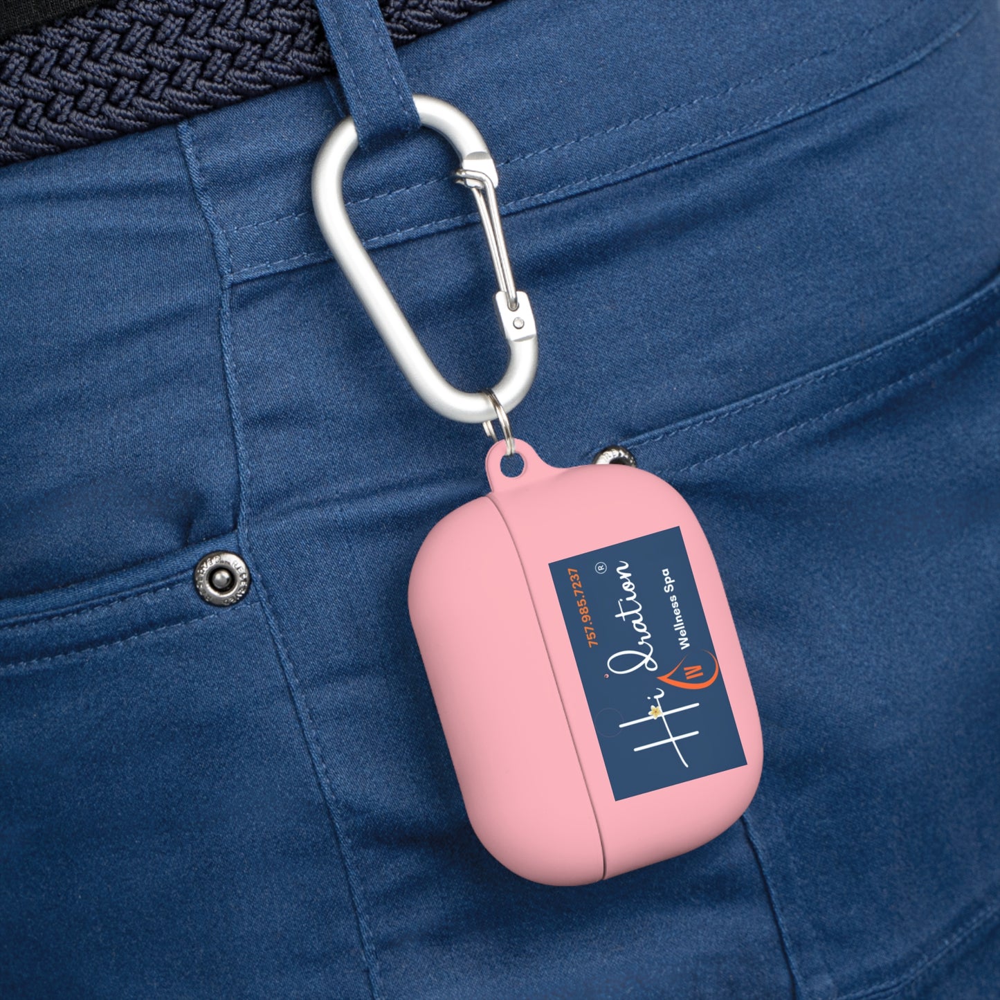 HidrationIV & Vibe Wellness Logo AirPods Case Cover