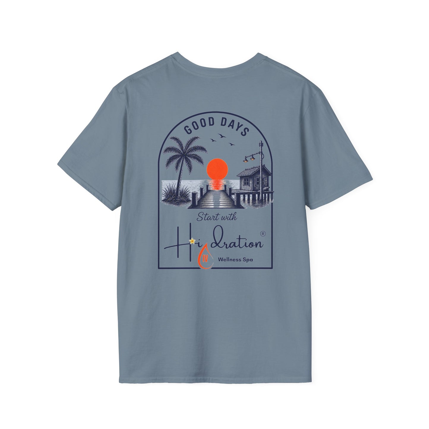 Hidration IV - Good Days Logo Back T-Shirt