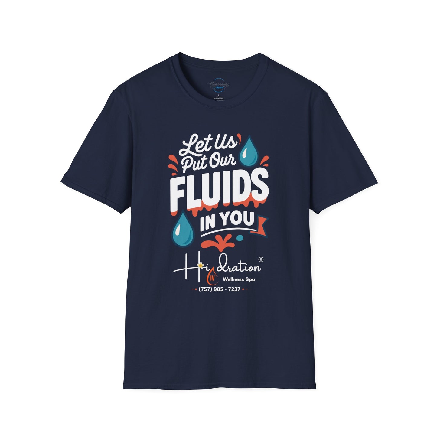Hidration IV - Fluids in You T-Shirt