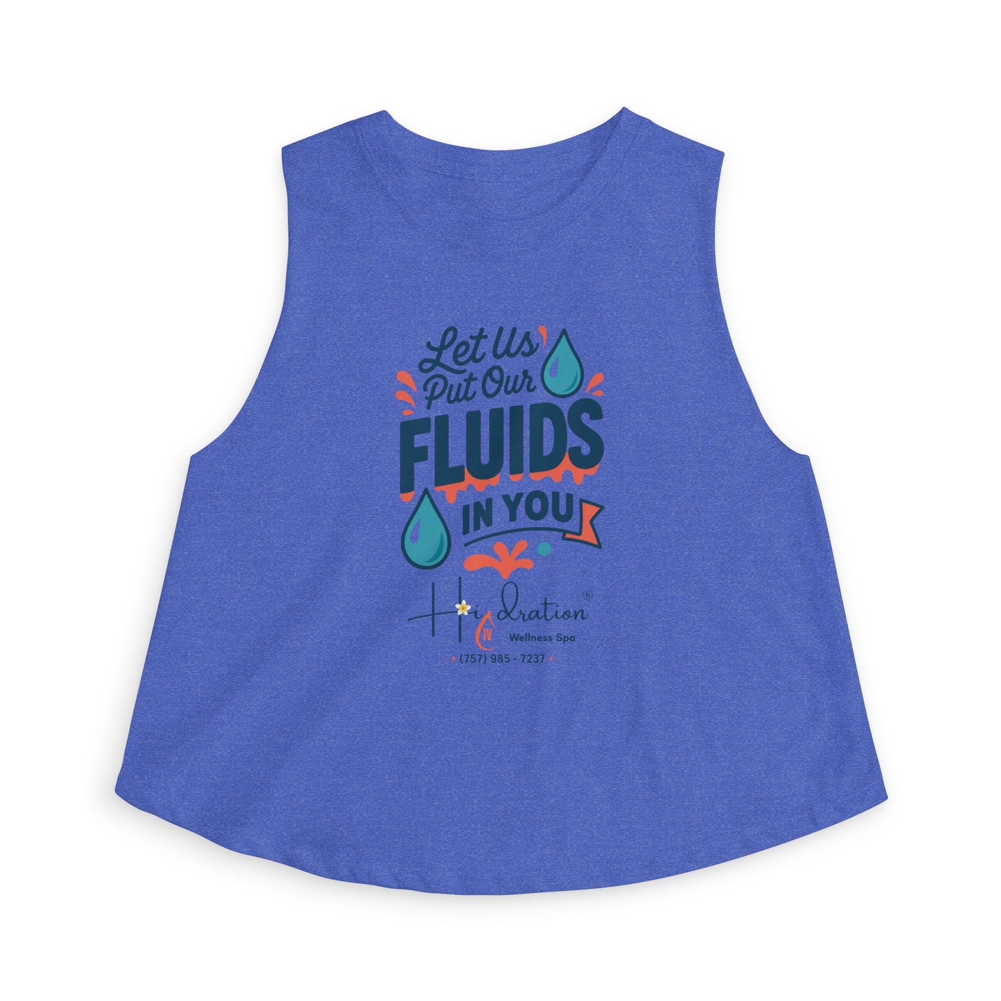 Hidration IV - Fluids in You Women's Crop