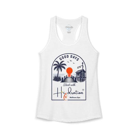 Hidration IV - Good Days Women's Racerback Tank