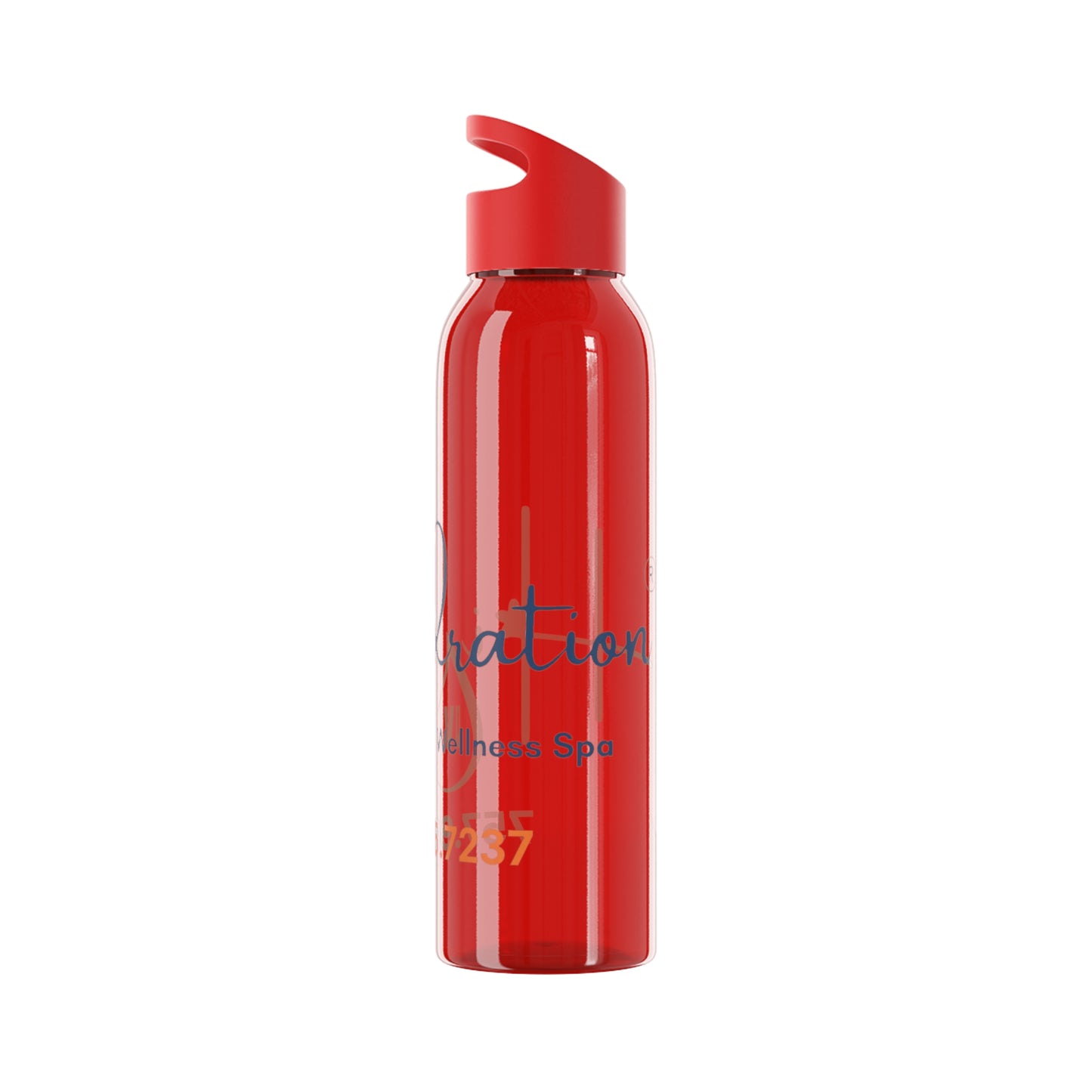 HidrationIV water Bottle, Sky Clear Water Bottle