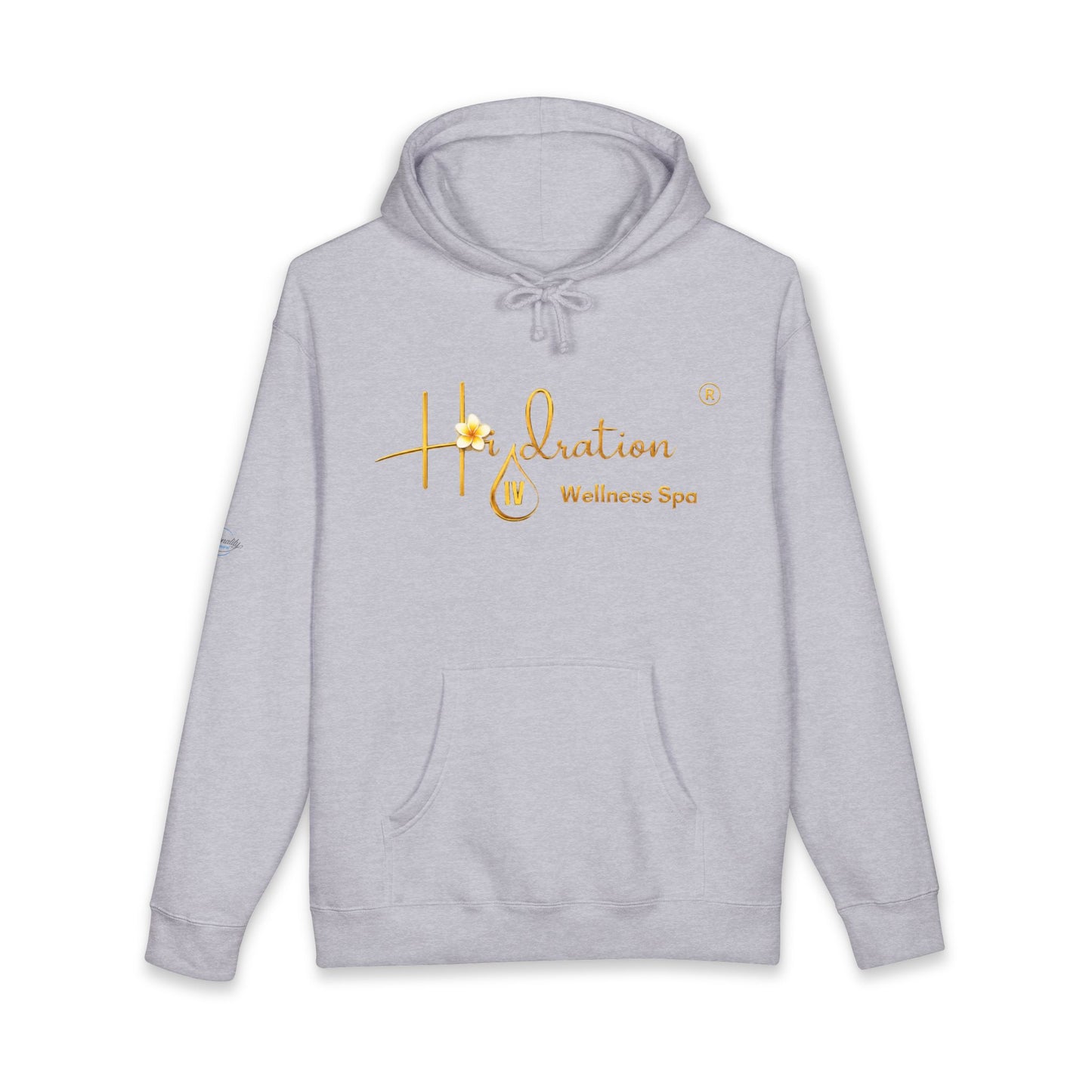 Hidration IV Logo and Live Salty Hoodie_Fleece Lined
