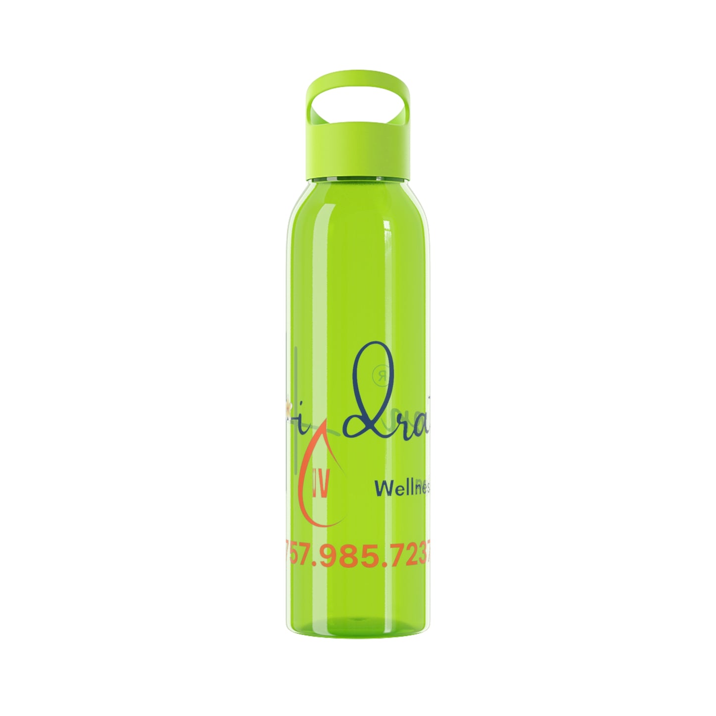 HidrationIV water Bottle, Sky Clear Water Bottle
