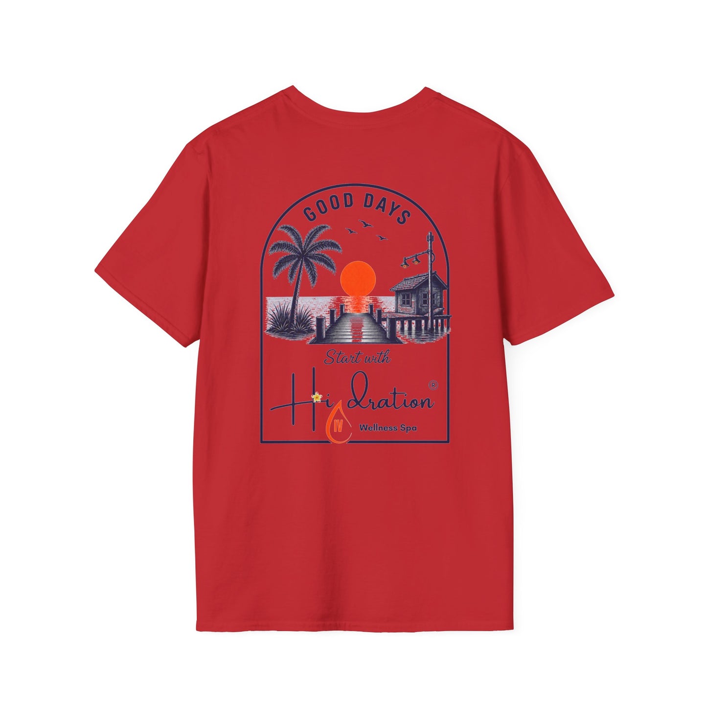 Hidration IV - Good Days Logo Back T-Shirt