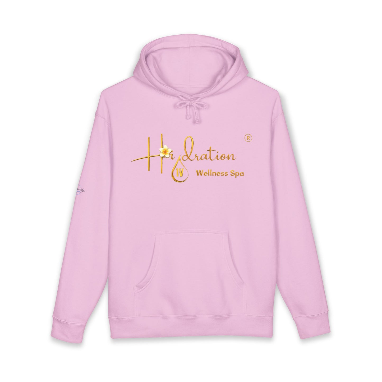 Hidration IV Logo and Live Salty Hoodie_Fleece Lined