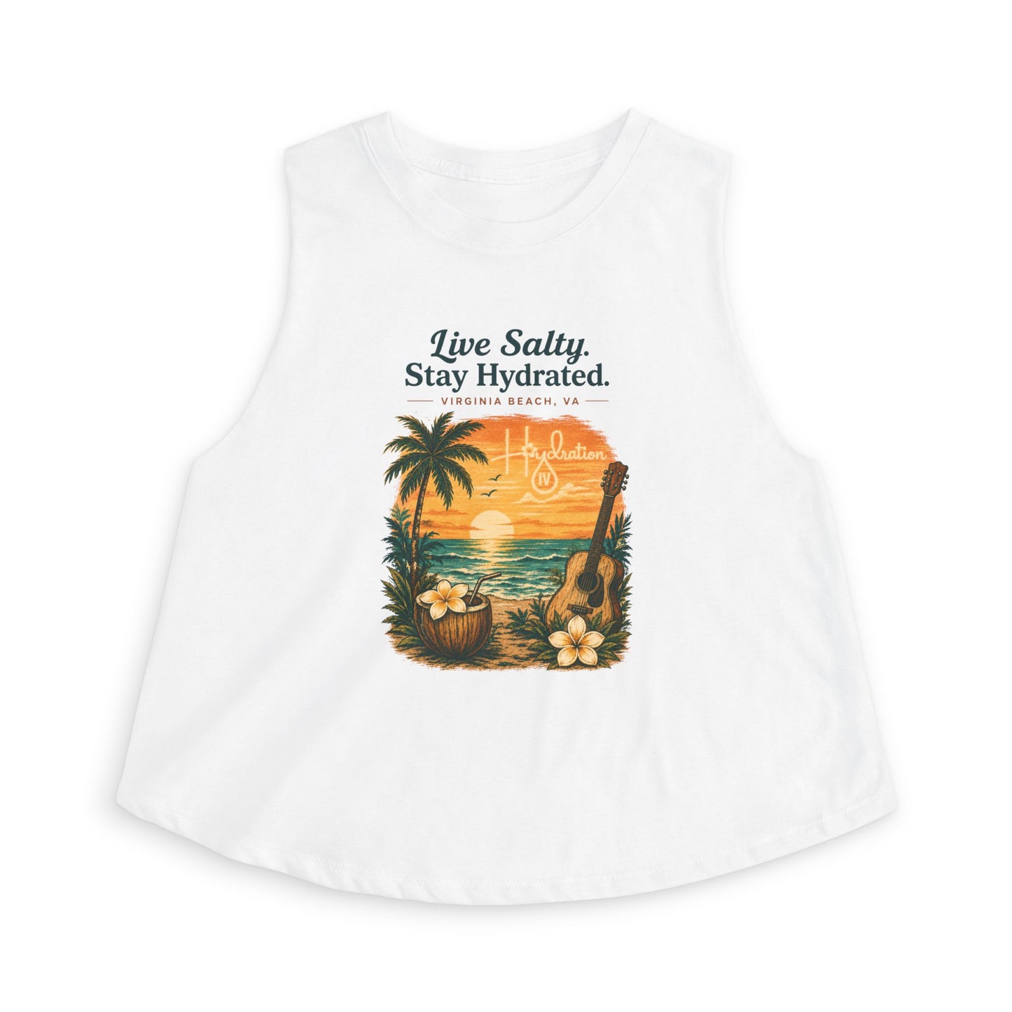 Hidration IV - Live Salty Women's Crop