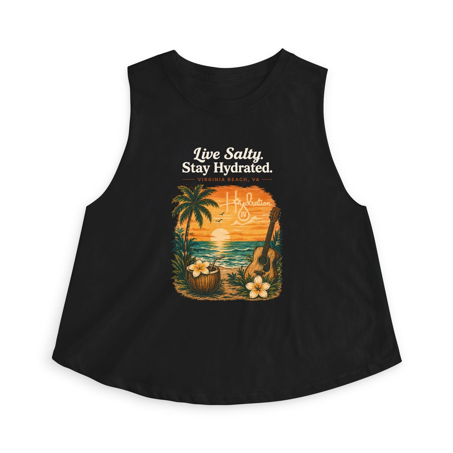 Hidration IV - Live Salty Women's Crop