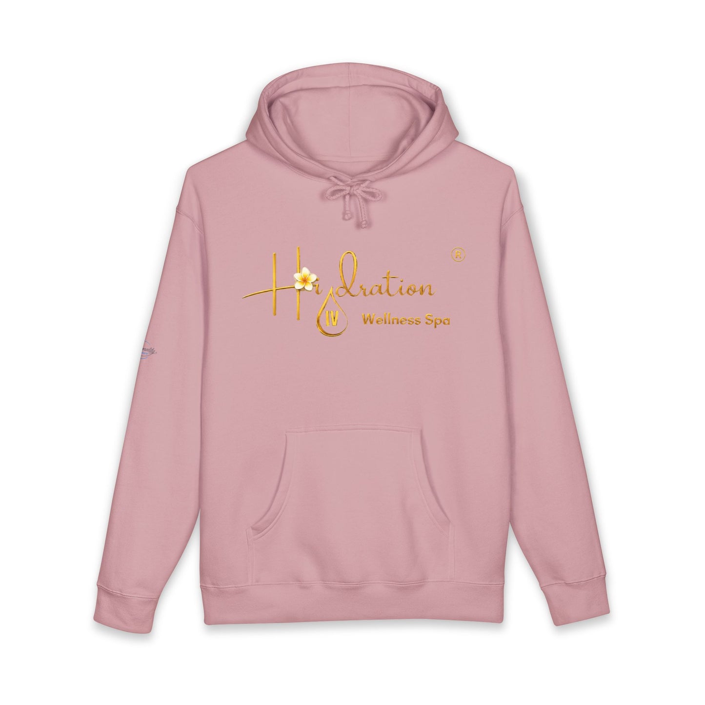 Hidration IV Logo and Live Salty Hoodie_Fleece Lined