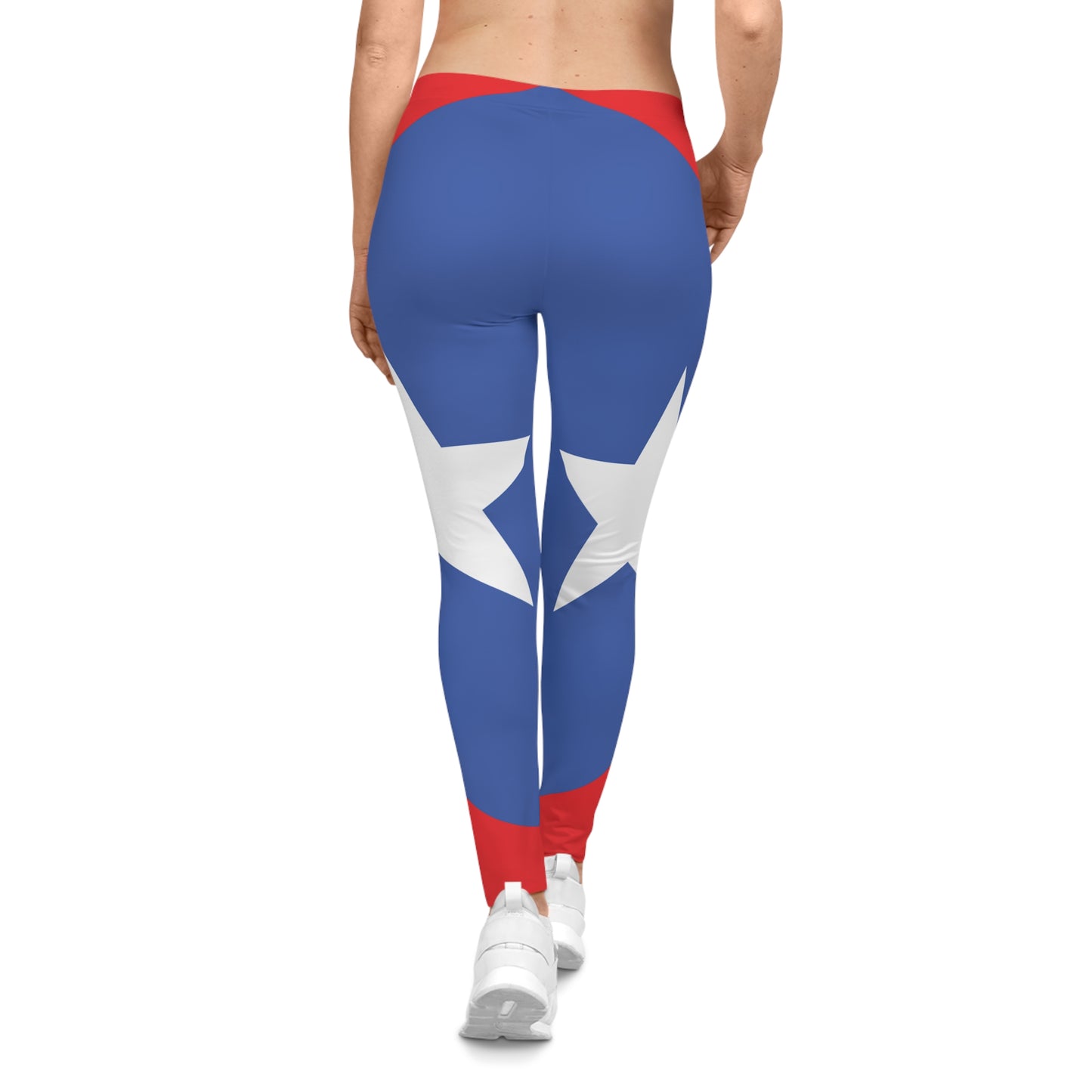 Flag of Puerto Rico Women's Leggins