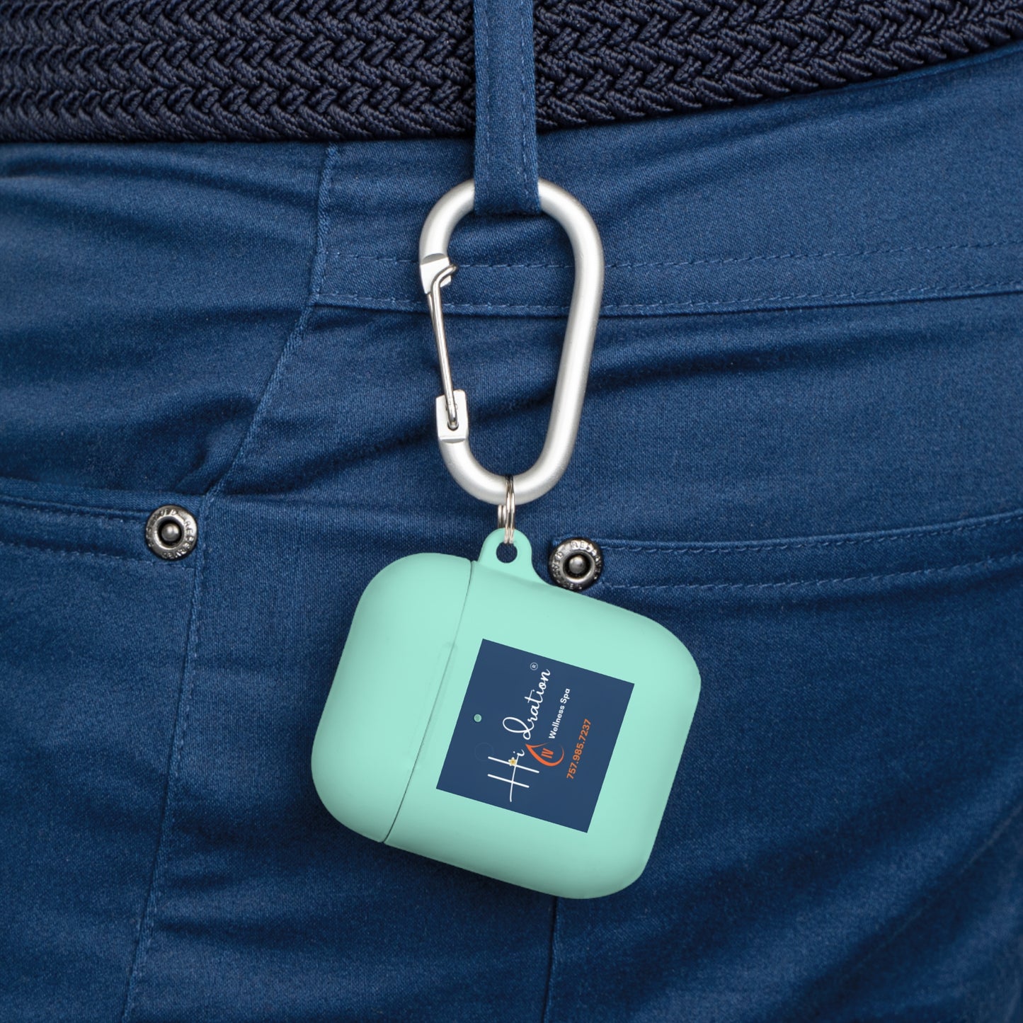 HidrationIV & Vibe Wellness Logo AirPods Case Cover