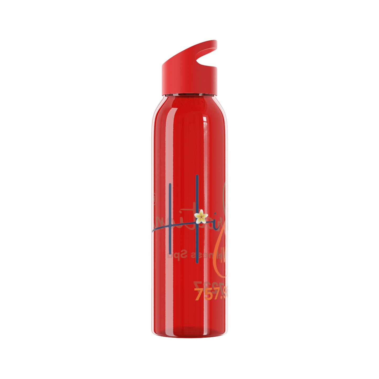 HidrationIV water Bottle, Sky Clear Water Bottle