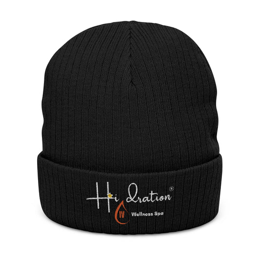 HidrationIV Cozy Ribbed Knit Beanie4