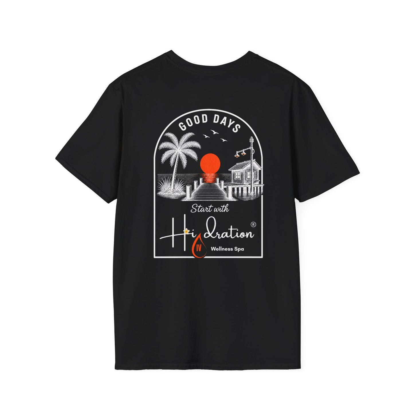 Hidration IV - Good Days Logo Back T-Shirt