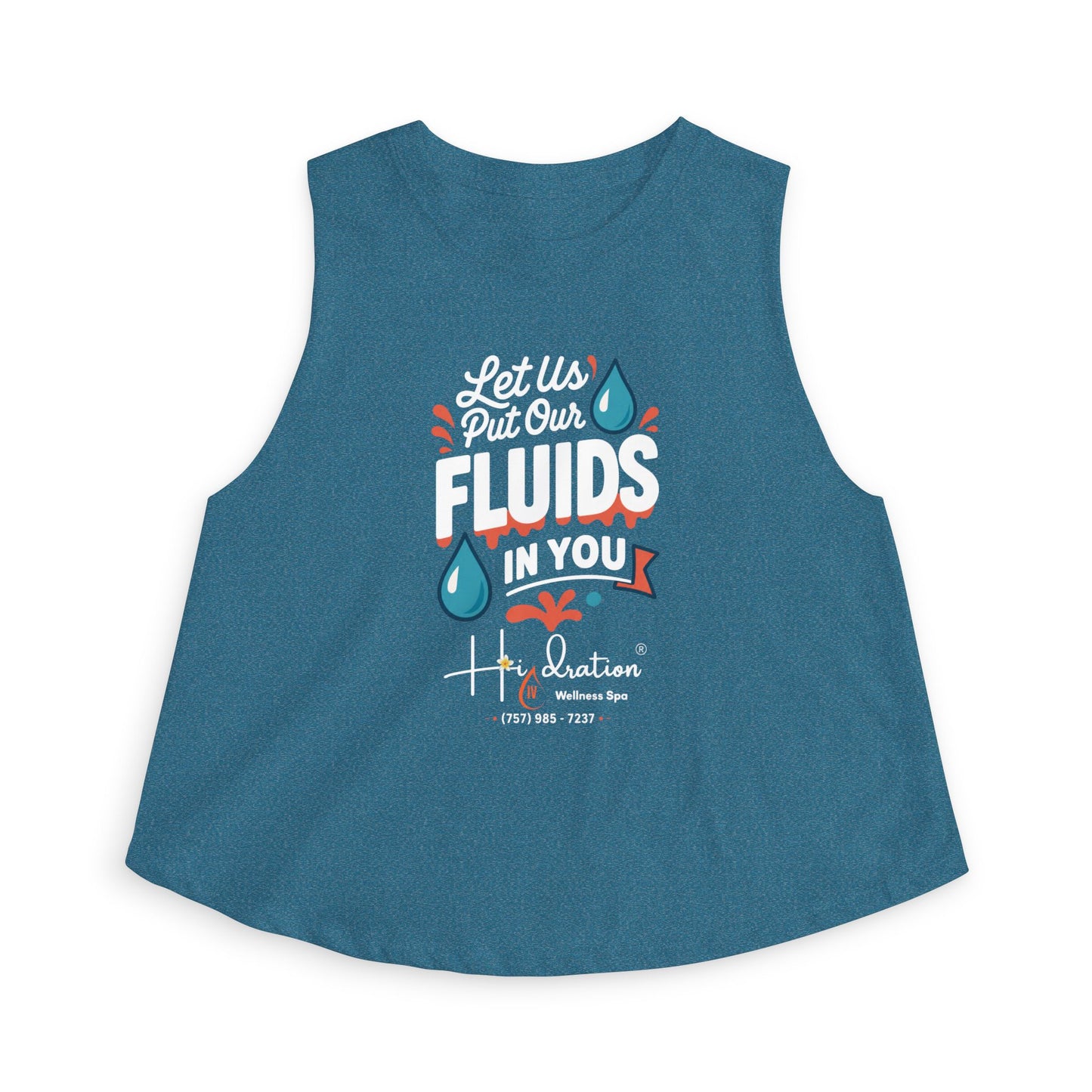 Hidration IV - Fluids in You Women's Crop