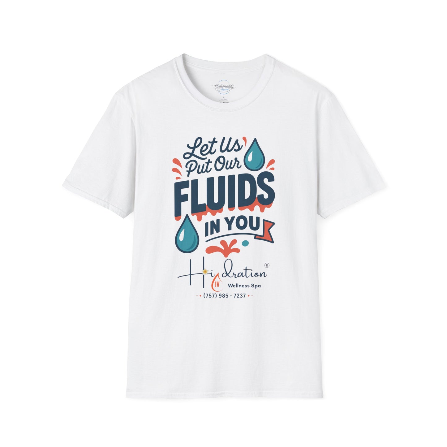 Hidration IV - Fluids in You T-Shirt