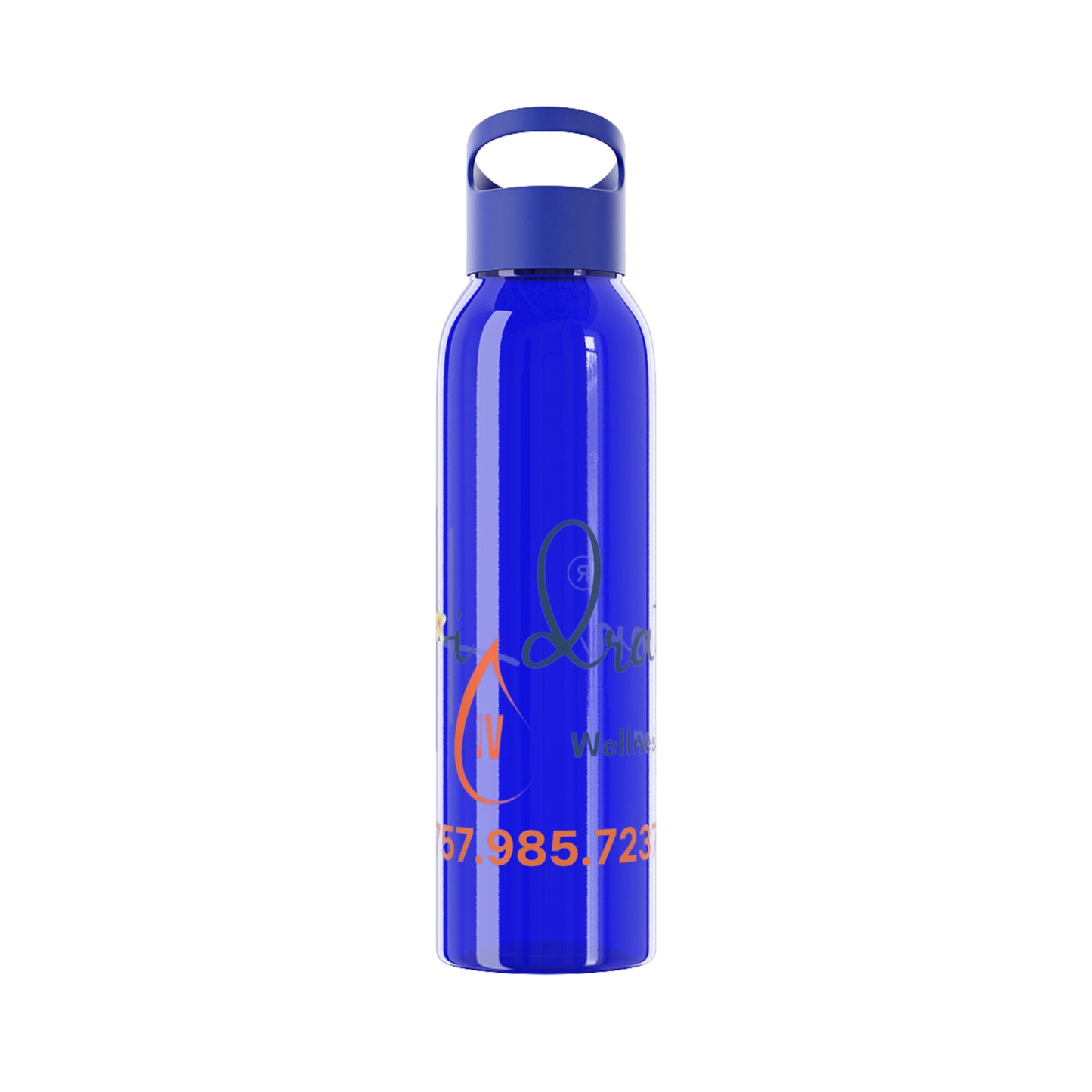 HidrationIV water Bottle, Sky Clear Water Bottle