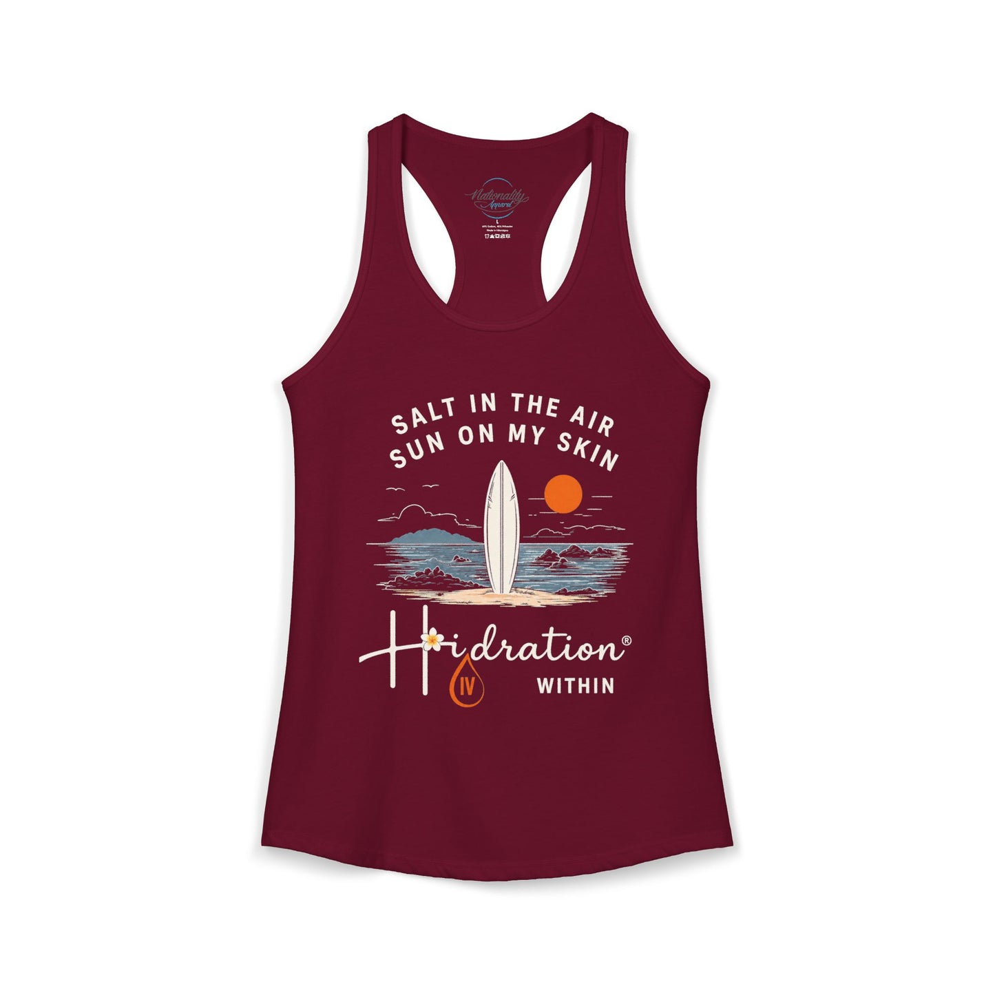 Hidration IV - Hidration Within Women's Racerback Tank