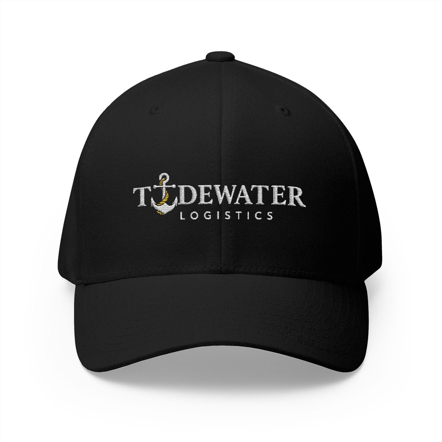 Tidewater Logistics Anchor Logo Cap #2 | Embroidered Closed-Back Structured Cap