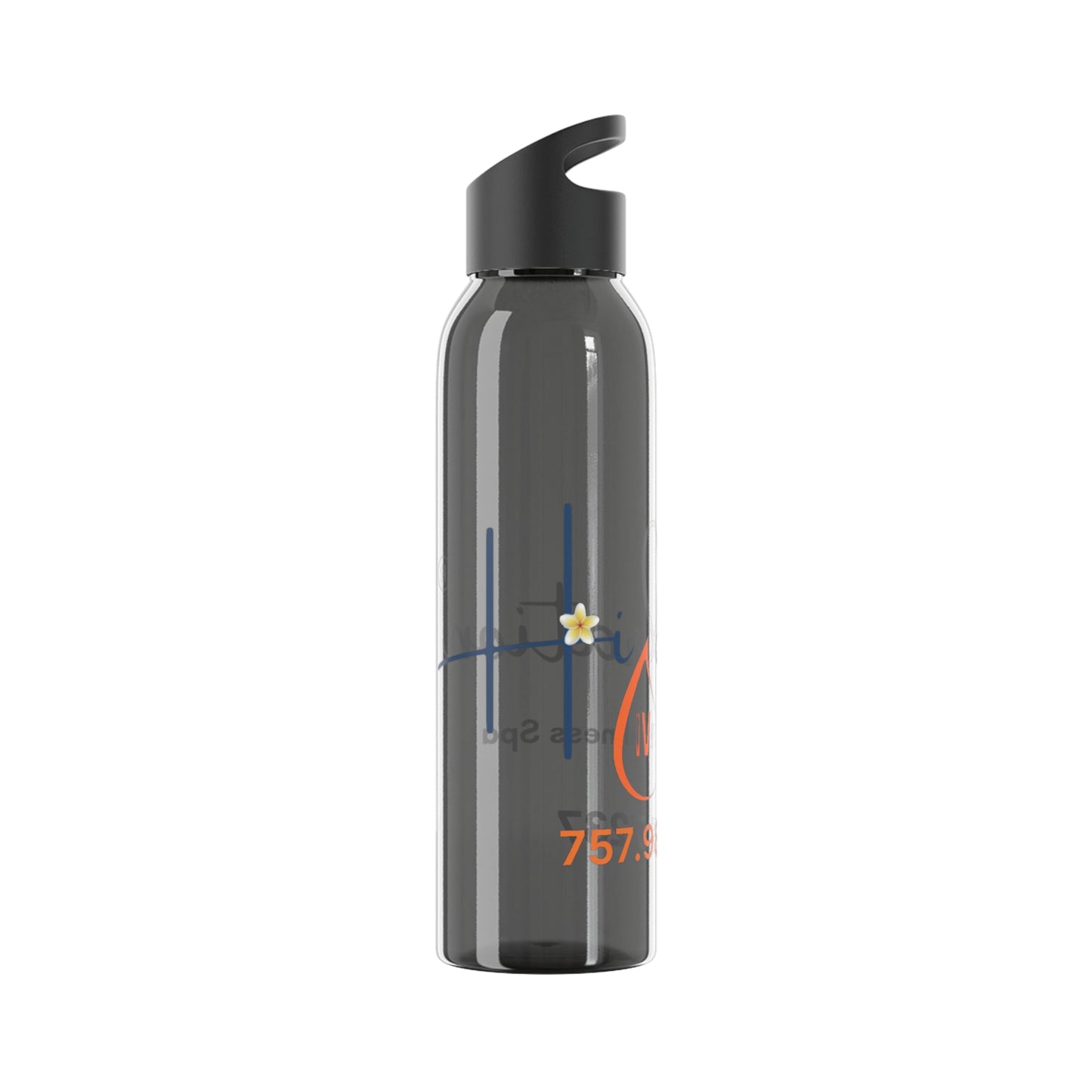 HidrationIV water Bottle, Sky Clear Water Bottle