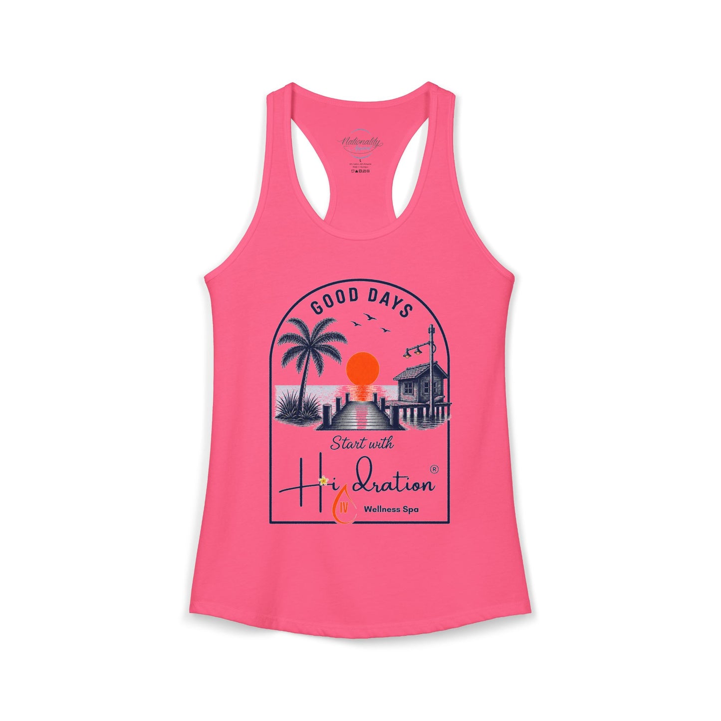 Hidration IV - Good Days Women's Racerback Tank