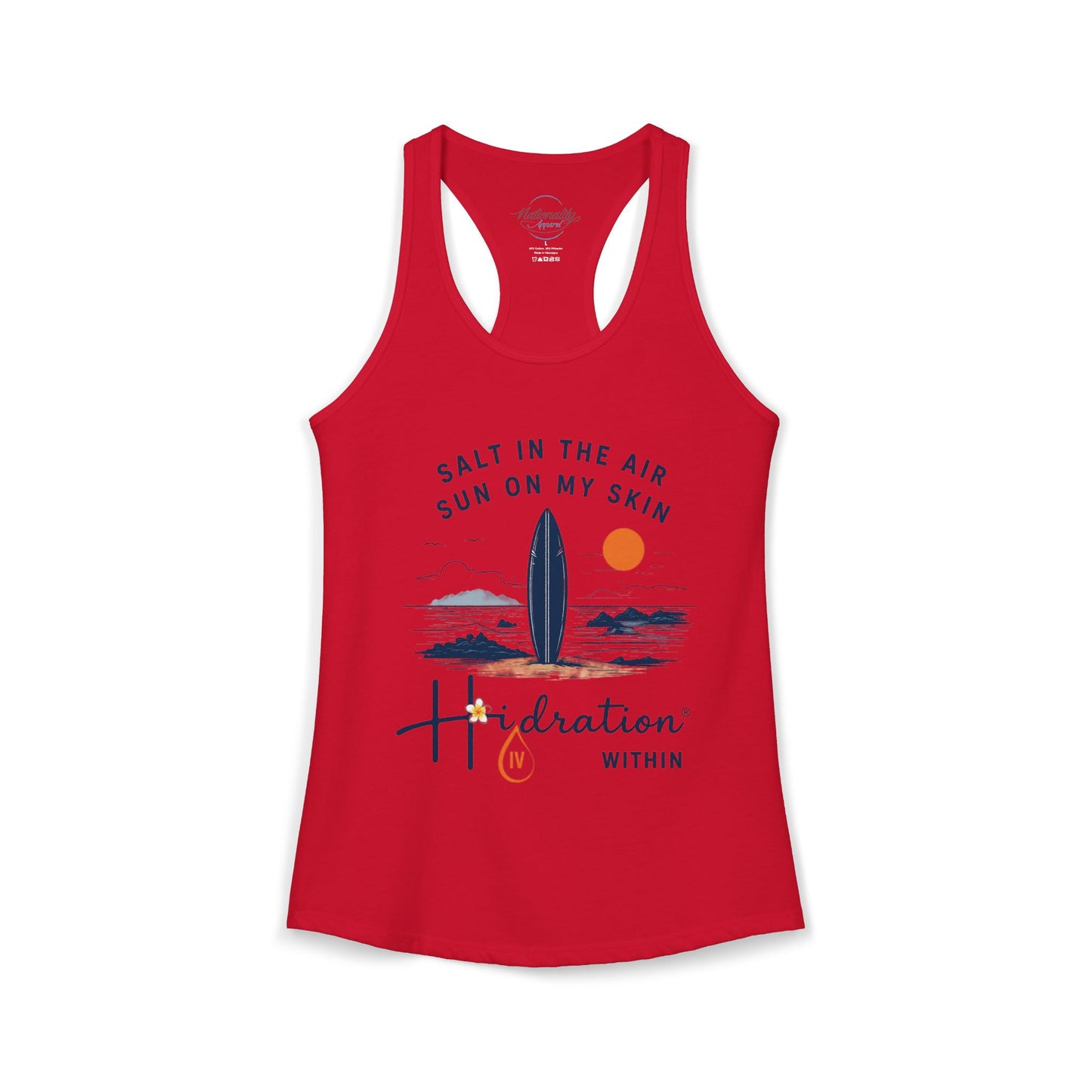 Hidration IV - Hidration Within Women's Racerback Tank