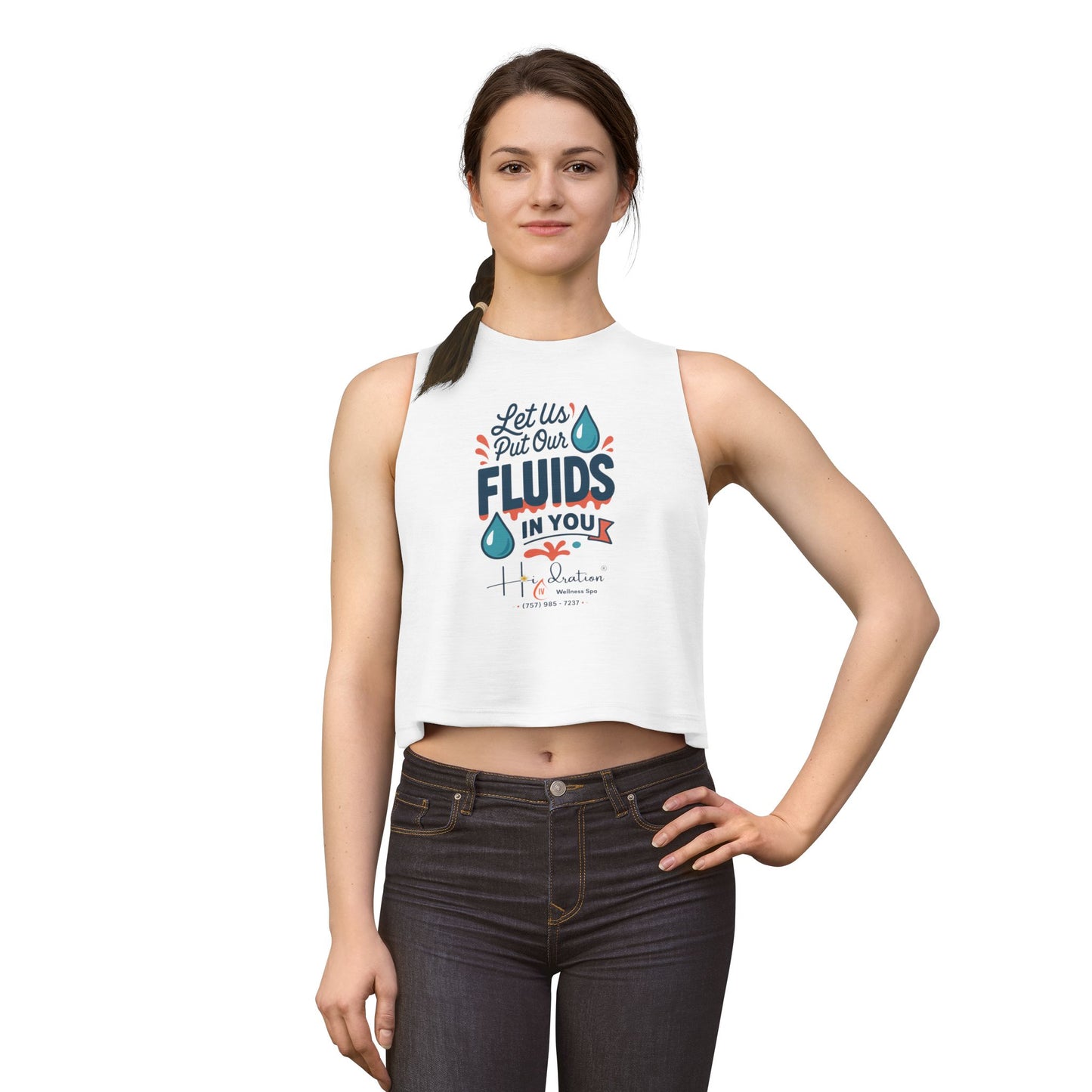 Hidration IV - Fluids in You Women's Crop