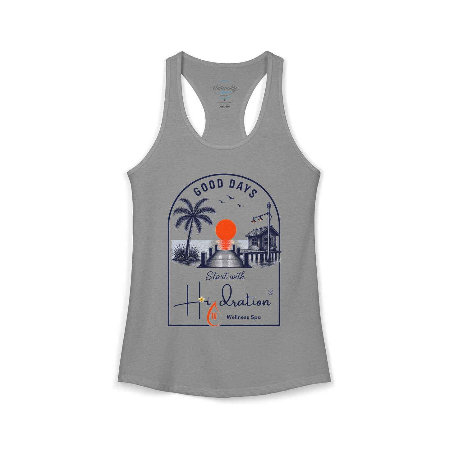 Hidration IV - Good Days Women's Racerback Tank