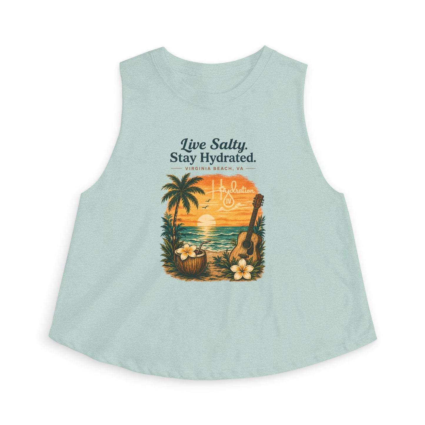 Hidration IV - Live Salty Women's Crop