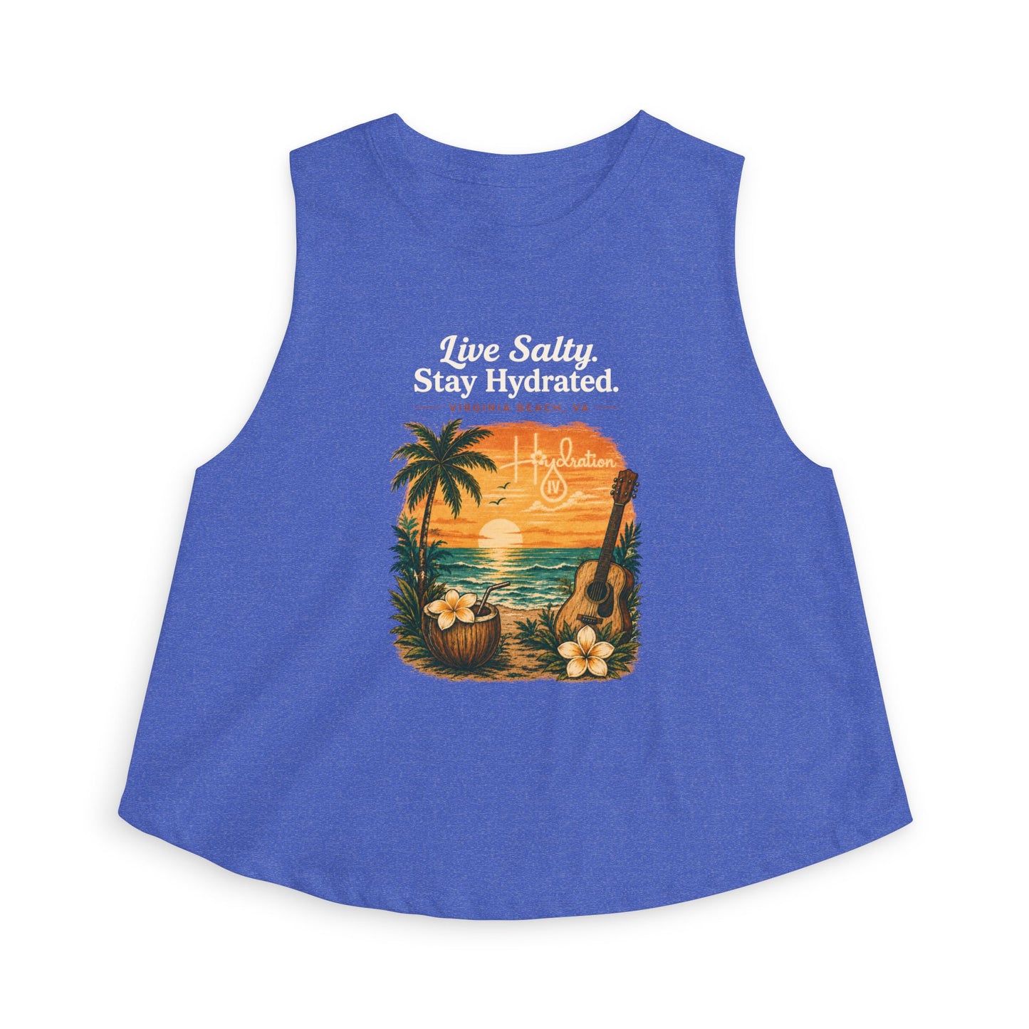 Hidration IV - Live Salty Women's Crop