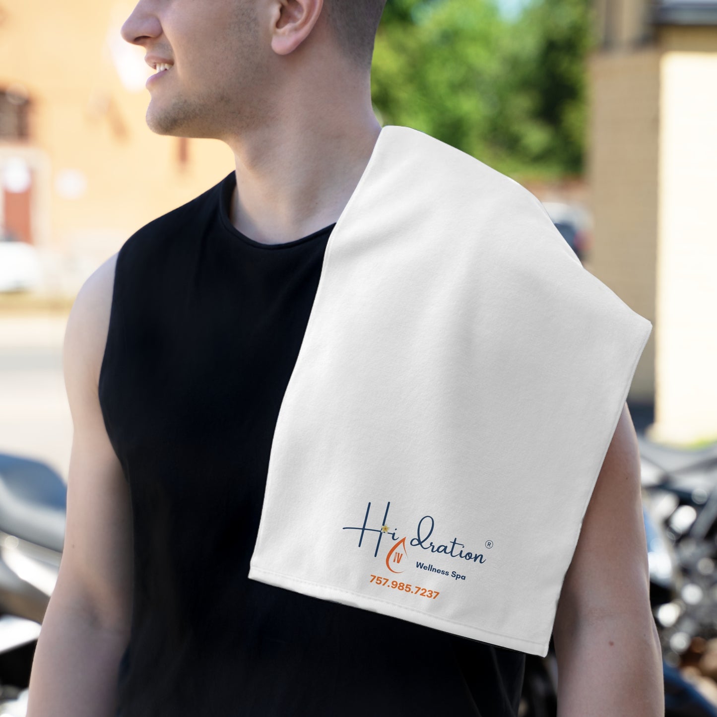 HidrationIV & Vibe Wellness Spa Rally Towel 11x18