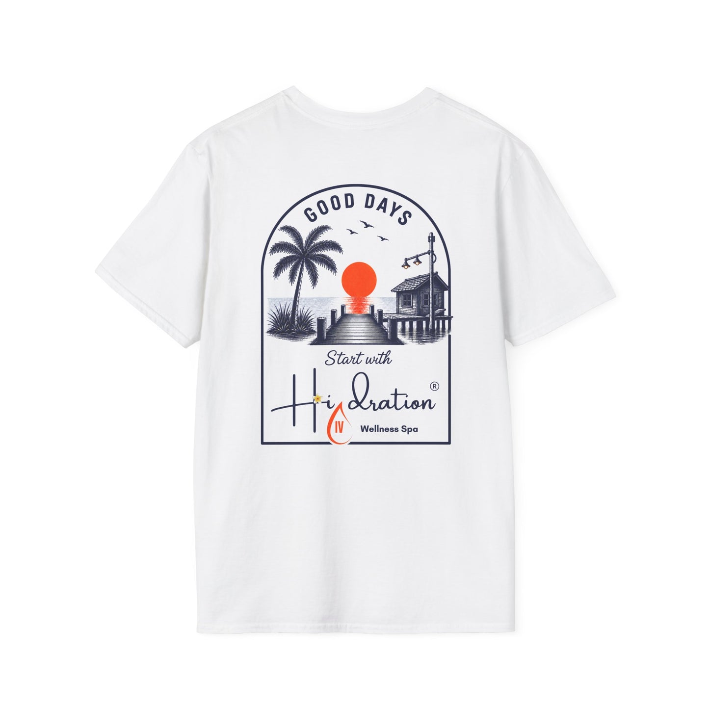 Hidration IV - Good Days Logo Back T-Shirt