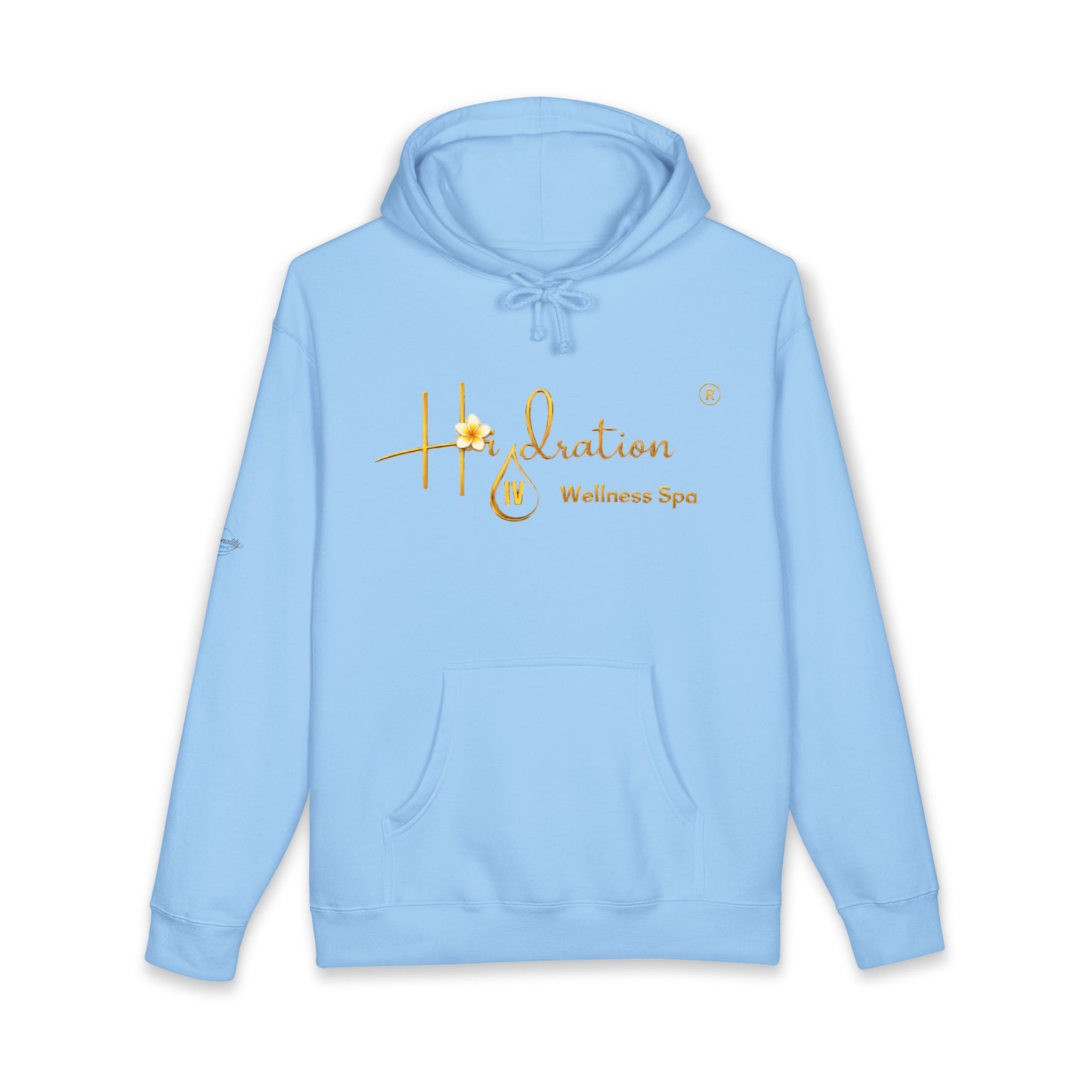 Hidration IV Logo and Live Salty Hoodie_Fleece Lined