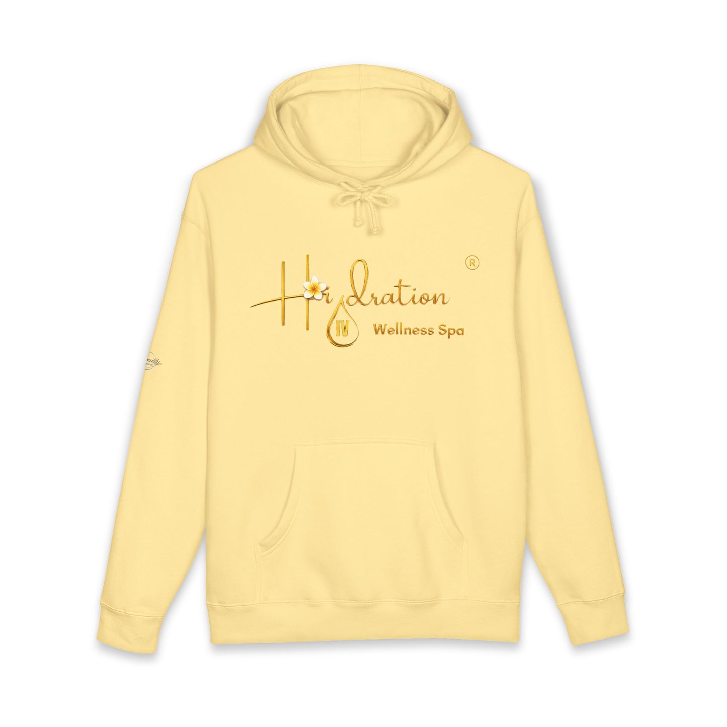 Hidration IV Logo and Live Salty Hoodie_Fleece Lined