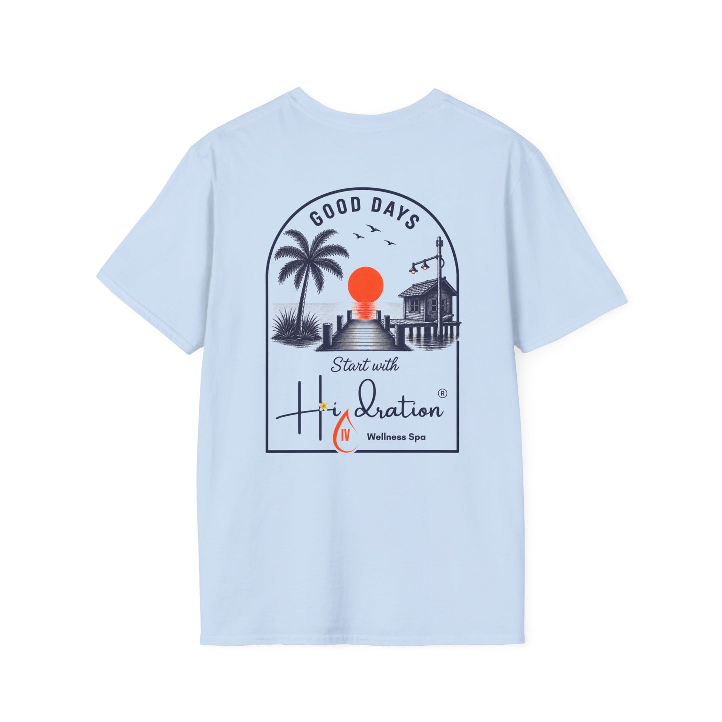Hidration IV - Good Days Logo Back T-Shirt