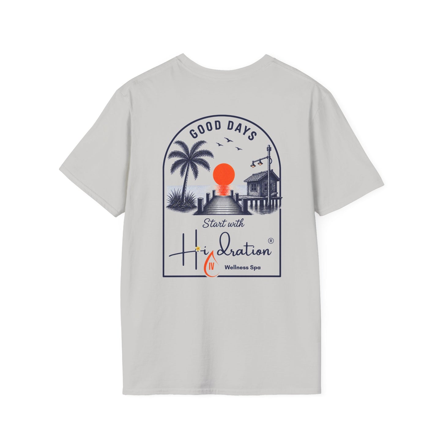 Hidration IV - Good Days Logo Back T-Shirt