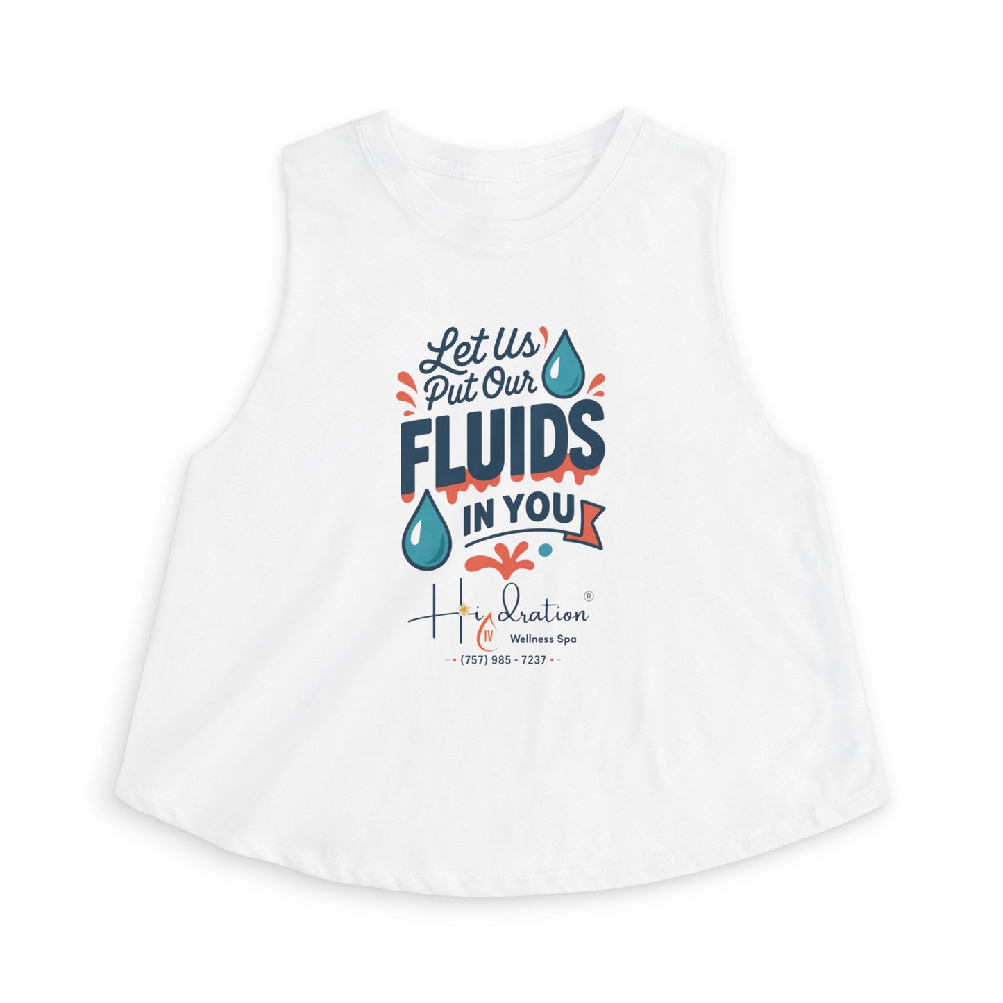 Hidration IV - Fluids in You Women's Crop