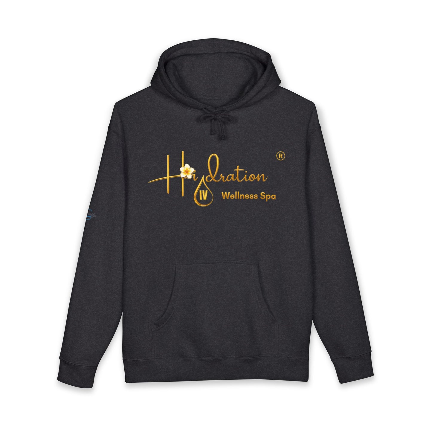 Hidration IV Logo and Live Salty Hoodie_Fleece Lined