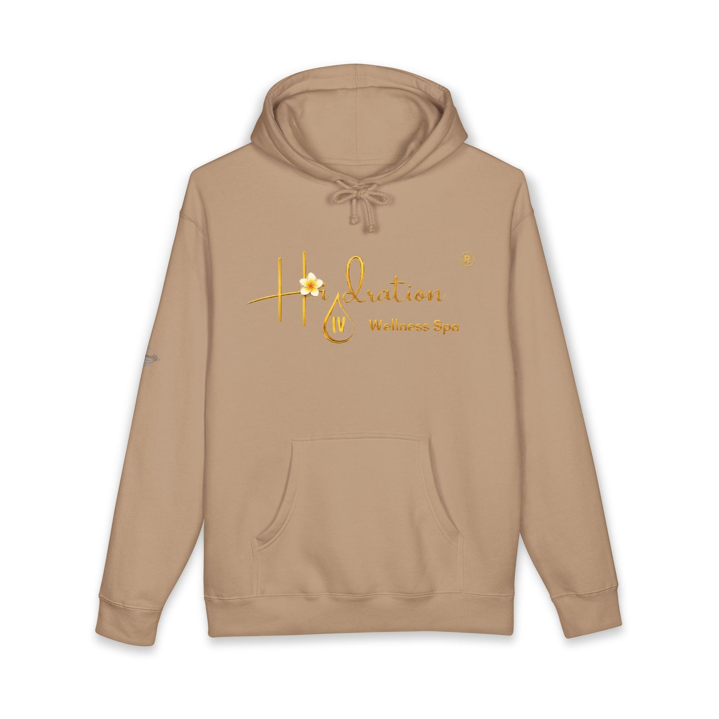 Hidration IV Logo and Live Salty Hoodie_Fleece Lined