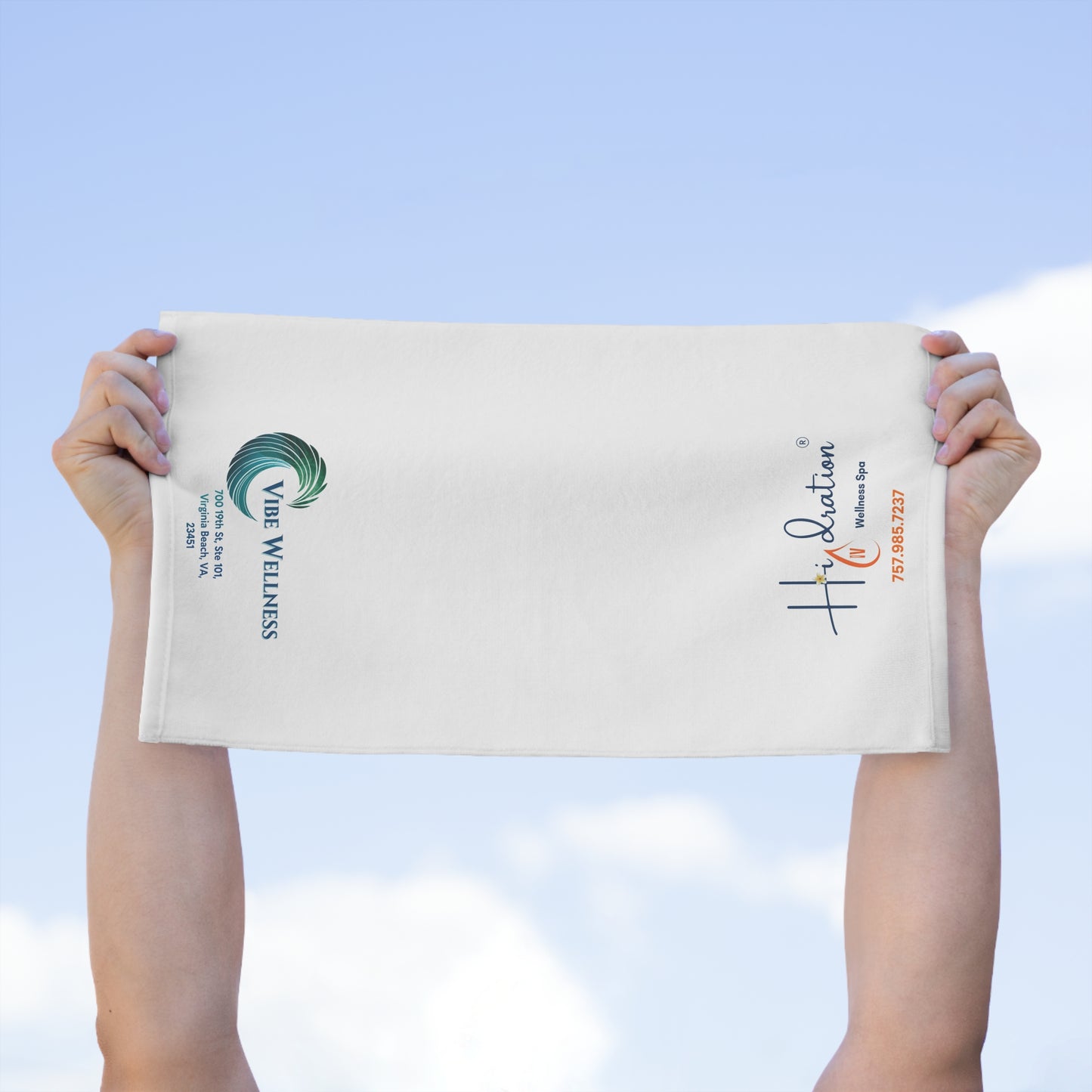 HidrationIV & Vibe Wellness Spa Rally Towel 11x18