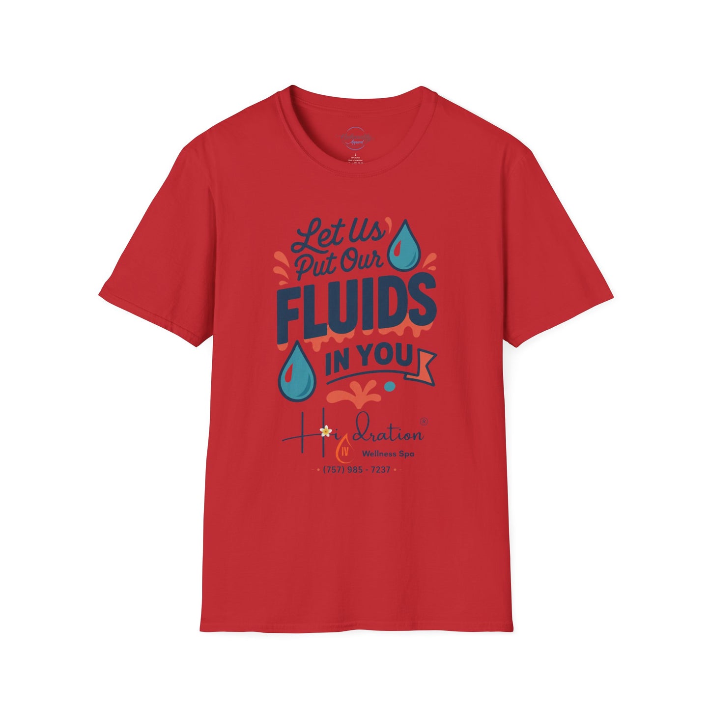 Hidration IV - Fluids in You T-Shirt