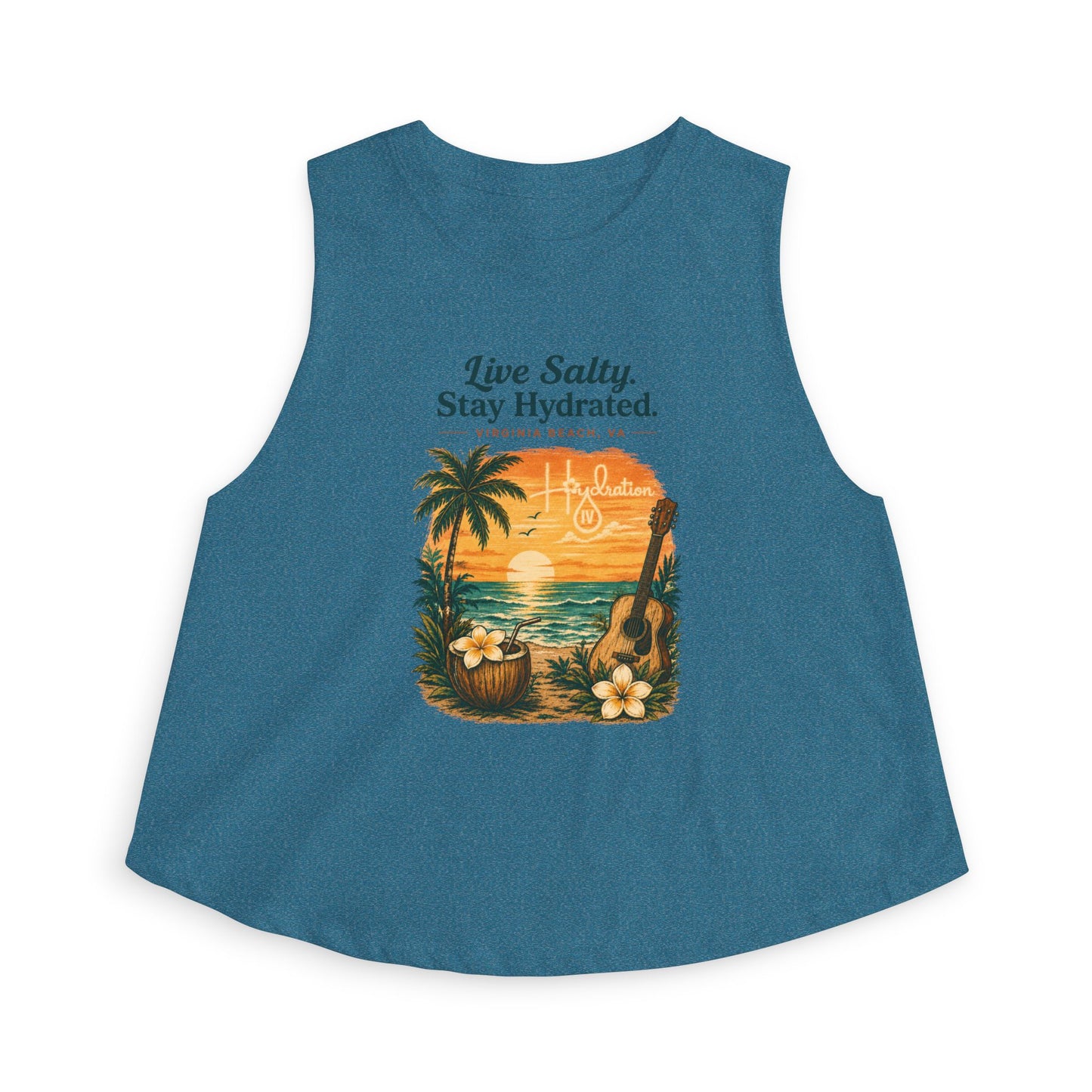 Hidration IV - Live Salty Women's Crop