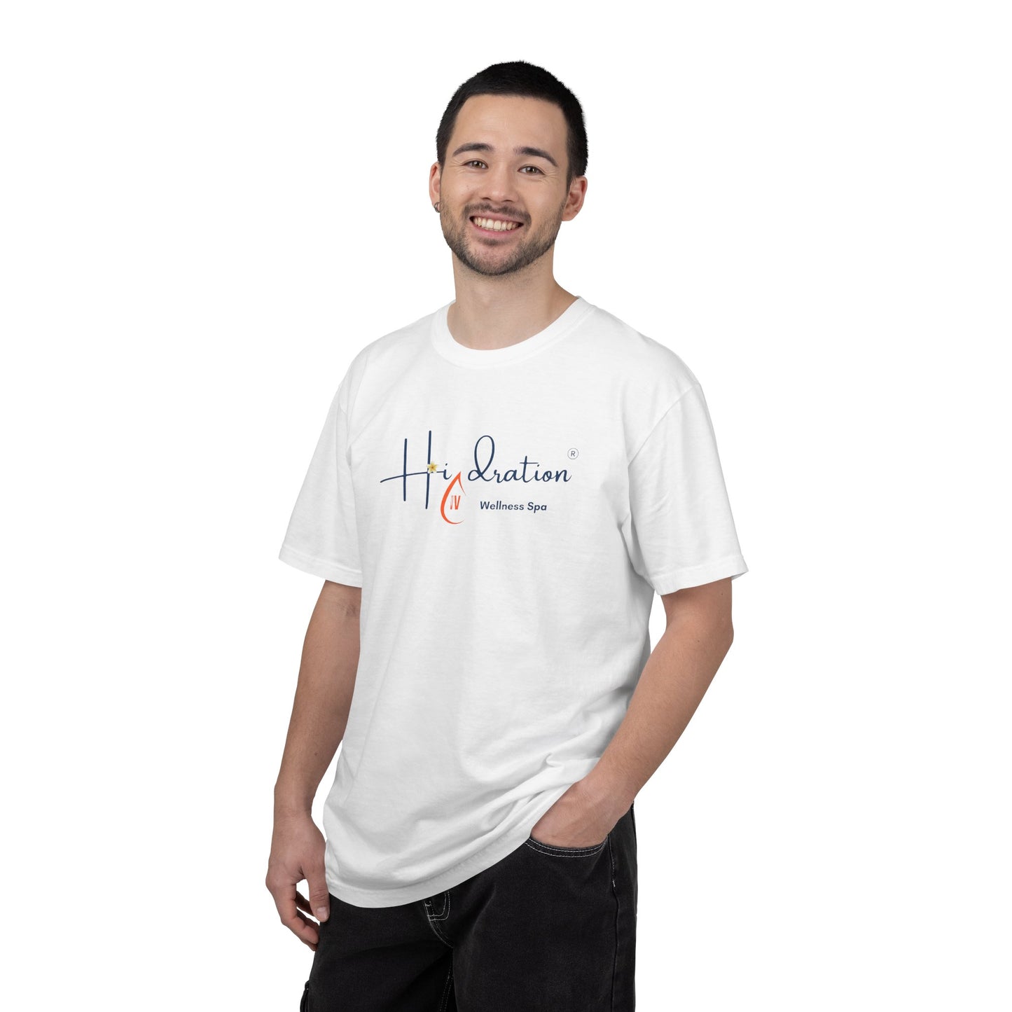 Hidration IV Unisex T-shirt, Relaxed Fit Cotton Tee