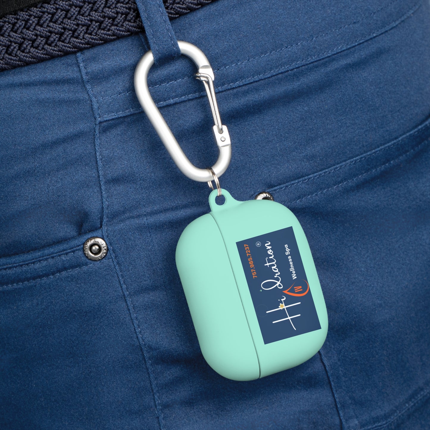 HidrationIV & Vibe Wellness Logo AirPods Case Cover