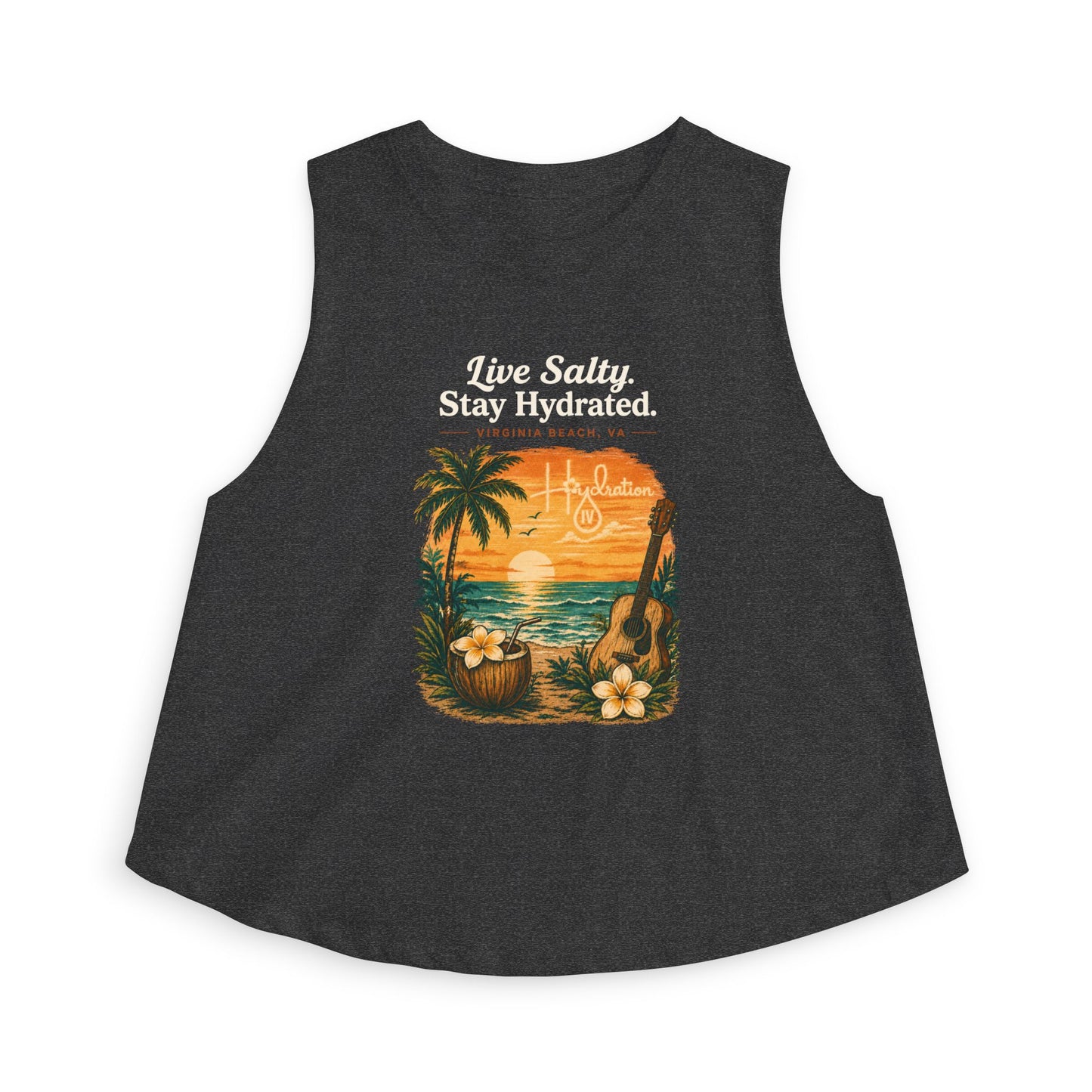 Hidration IV - Live Salty Women's Crop