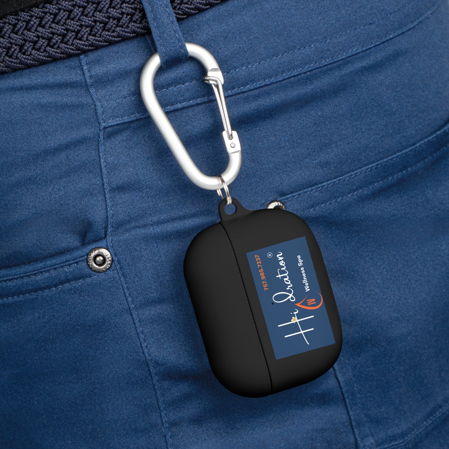 HidrationIV & Vibe Wellness Logo AirPods Case Cover