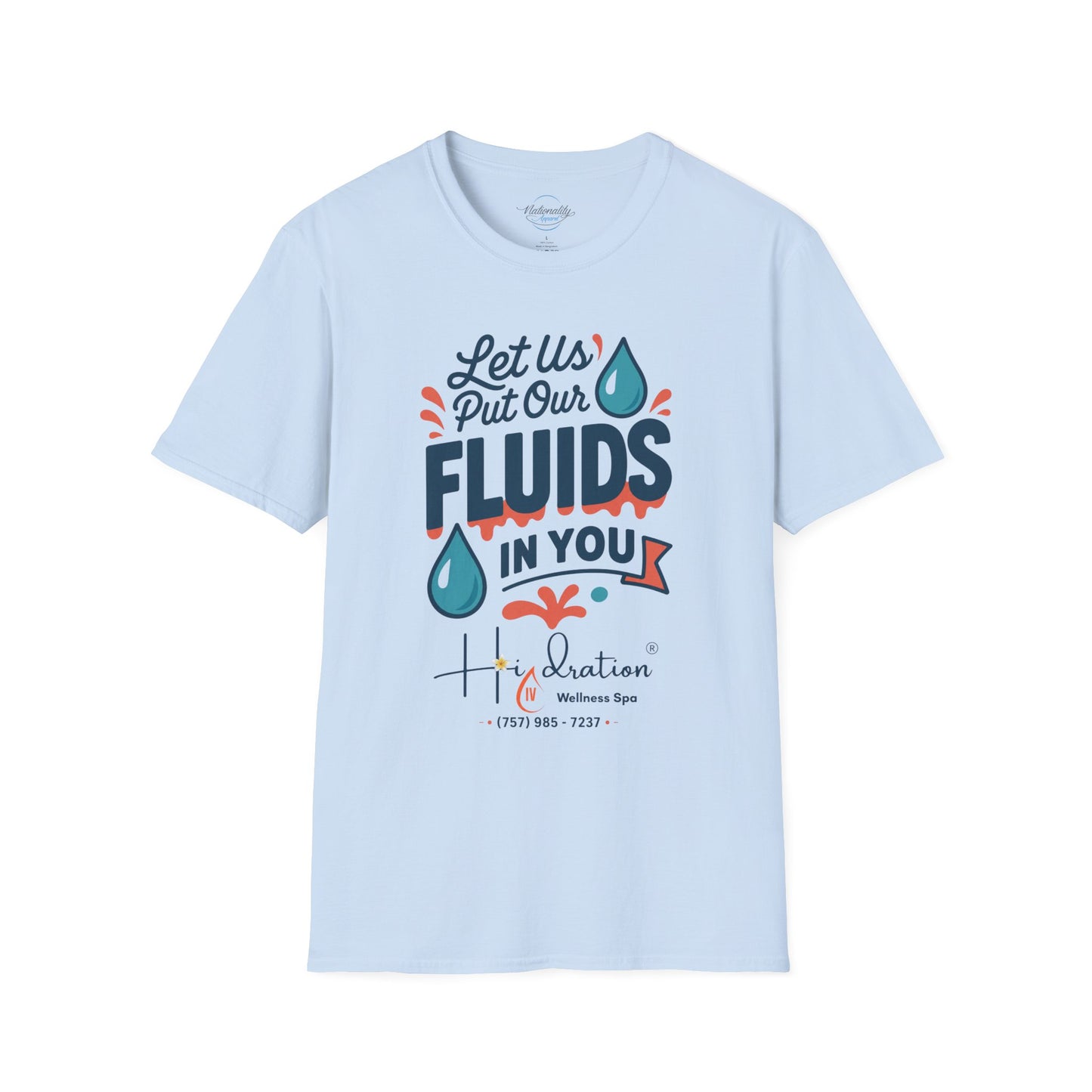 Hidration IV - Fluids in You T-Shirt