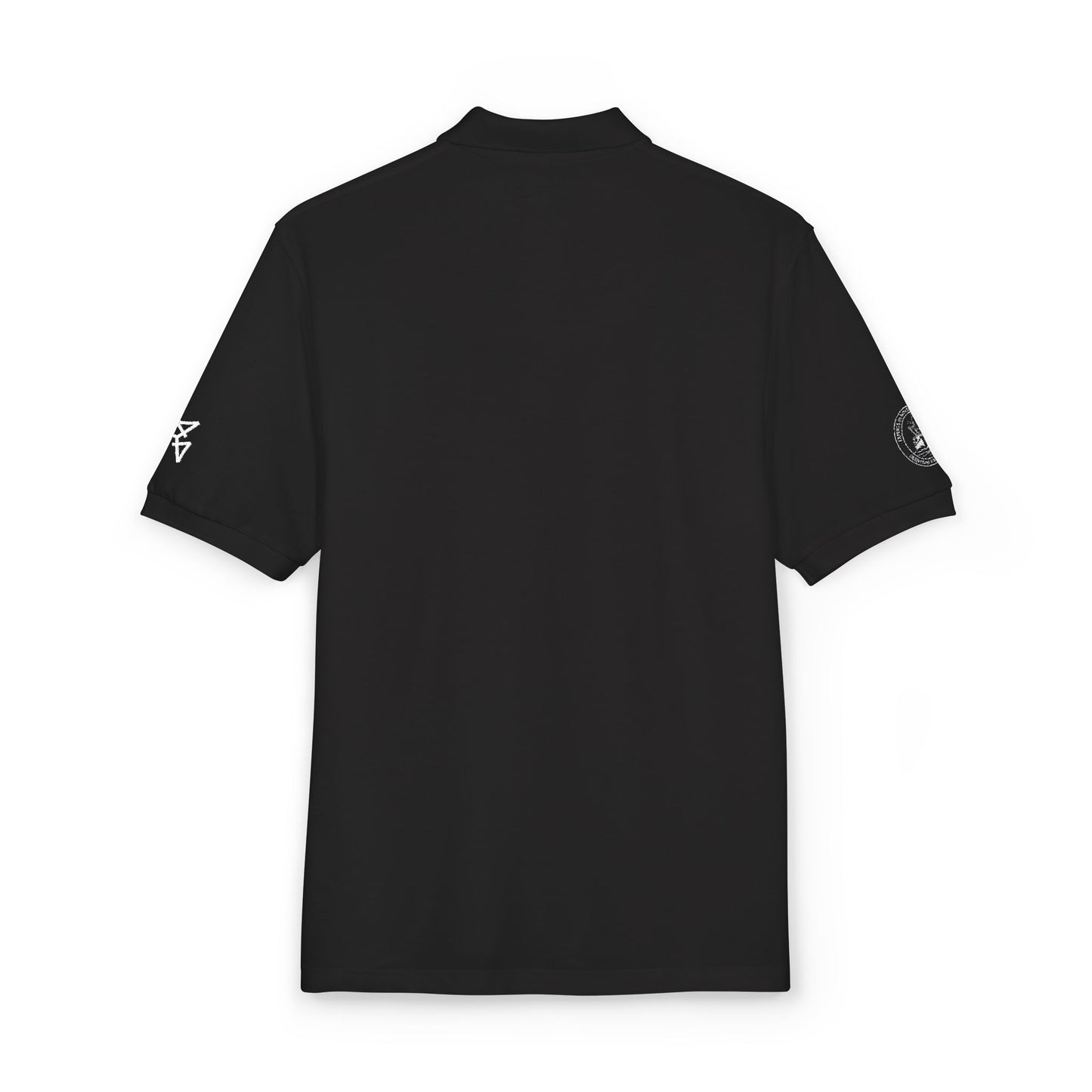SSRNM Embroidered Black Polo